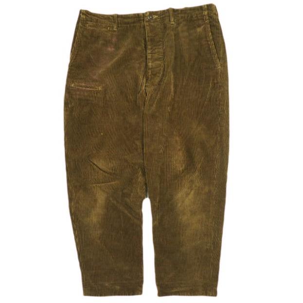 KAPTAIN SUNSHINE キャプテンサンシャイン 日本製 ワイドテーパードコーデュロイパンツ KS4FPT03 32 Brown ボトムス g23898 | 