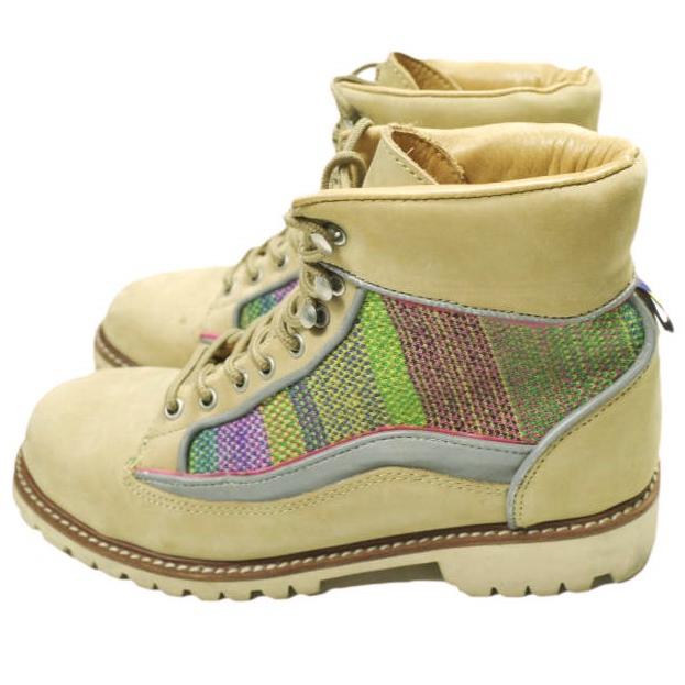 SUICOKE x is-ness スイコック イズネス 別注 レースアップワークブーツ US6(24cm) ベージュ シューズ g23903 |  | 01