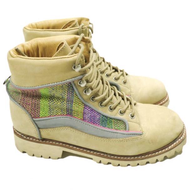 SUICOKE x is-ness スイコック イズネス 別注 レースアップワークブーツ US6(24cm) ベージュ シューズ g23903 |  | 02