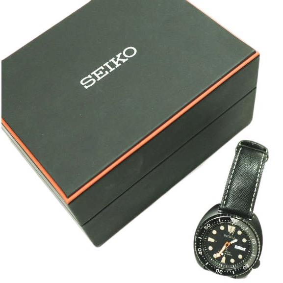 SEIKO セイコー 日本製 国内300本限定 PROSPEX SBDY005 Black Turtle ブラックタートル ウォッチ 腕時計 自動巻き g23907 |  | 02