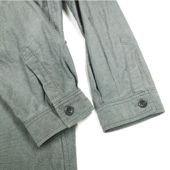 MHL. エムエイチエル マーガレットハウエル 日本製 オックスフォードシャツワンピース 595-158551 1 グレー トップス g23916 |  | 04