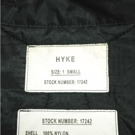 HYKE ハイク 20AW 日本製 QUILTED LINER COAT キルティングライナーコート 202-17242 1 BLACK ミリタリー アウター g23922 |  | 08