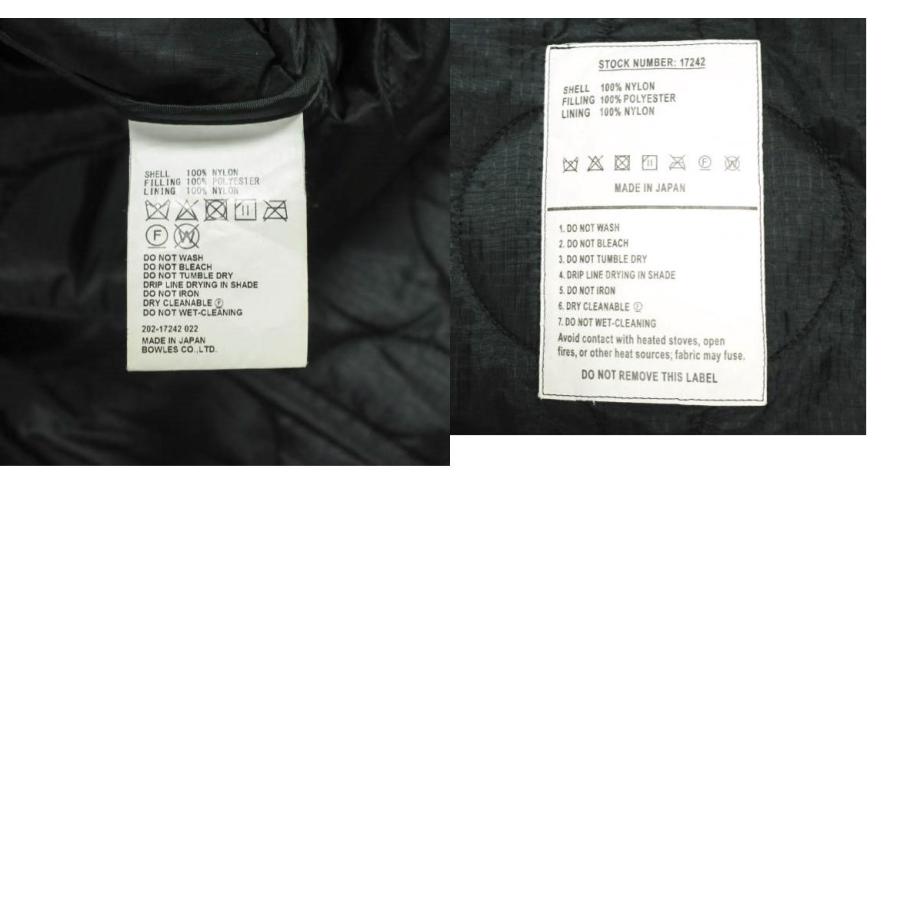 HYKE ハイク 20AW 日本製 QUILTED LINER COAT キルティングライナーコート 202-17242 1 BLACK ミリタリー アウター g23922 |  | 09