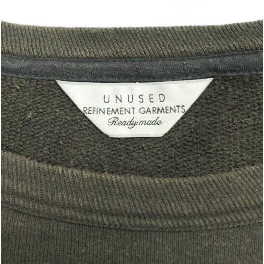 UNUSED x Disney アンユーズド ディズニー 別注 Mickey Mouse sweat shirt ミッキーマウスプリントスウェット US0901 1 チャコールグレー |  | 02