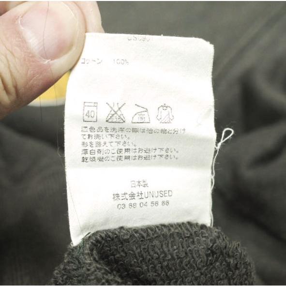 UNUSED x Disney アンユーズド ディズニー 別注 Mickey Mouse sweat shirt ミッキーマウスプリントスウェット US0901 1 チャコールグレー |  | 06