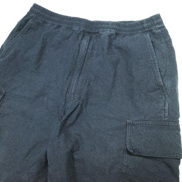 Neweye ニューアイ 22SS Garden S/S Shorts リネンコットン ガーデンショーツ NE22S006 NAVY イージー カーゴ ショートパンツ UI PRODUCT |  | 03