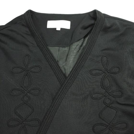 KITH NYC キスニューヨークシティ 24AW ポリエステルジャージー ダブルチャイナジャケット 24080060000940 M BLACK ノーカラー キモノ |  | 03