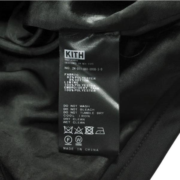 KITH NYC キスニューヨークシティ 24AW ポリエステルジャージー ダブルチャイナジャケット 24080060000940 M BLACK ノーカラー キモノ |  | 06