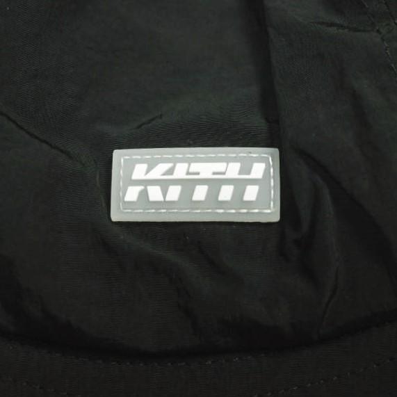 KITH NYC キスニューヨークシティ 25SS K-Tech Wrinkle Nylon Camper Bucket Hat ナイロンバケットハット 25095060005210 Black 帽子 |  | 04