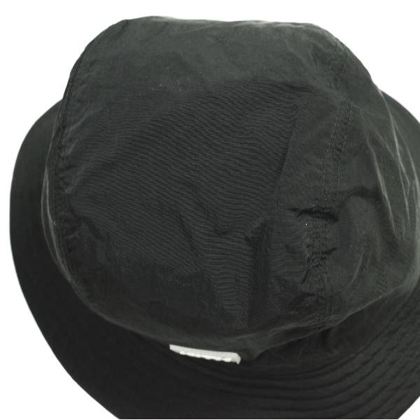 KITH NYC キスニューヨークシティ 25SS K-Tech Wrinkle Nylon Camper Bucket Hat ナイロンバケットハット 25095060005210 Black 帽子 |  | 06