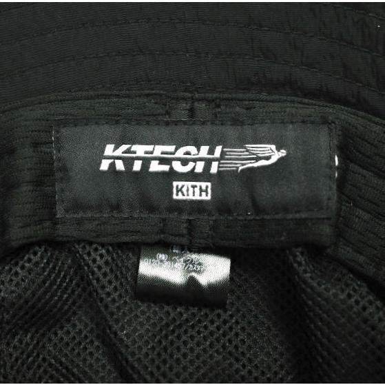 KITH NYC キスニューヨークシティ 25SS K-Tech Wrinkle Nylon Camper Bucket Hat ナイロンバケットハット 25095060005210 Black 帽子 |  | 08