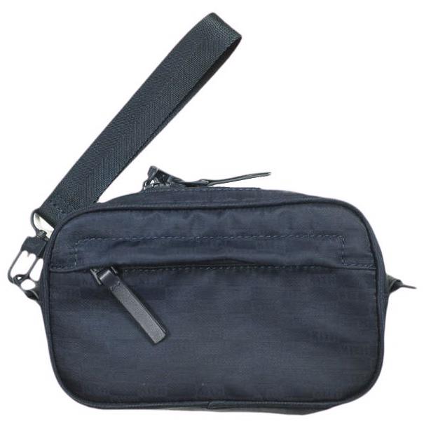 KITH NYC キスニューヨークシティ 25SS モノグラムジャカードミニポーチ NAVY ハンドバッグ クラッチバッグ g23933 | 