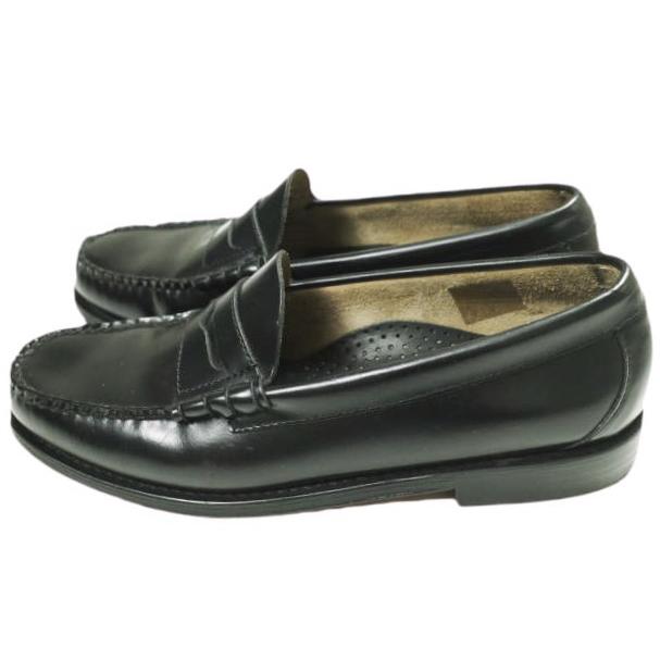 G.H.BASS ジーエイチバス LARSON MOC PENNY ラーソン ペニーローファー BA11010-000 US9.5(27.5cm) BLACK Weejuns コイン 革靴 シューズ |  | 01