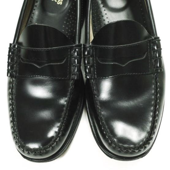 G.H.BASS ジーエイチバス LARSON MOC PENNY ラーソン ペニーローファー BA11010-000 US9.5(27.5cm) BLACK Weejuns コイン 革靴 シューズ |  | 04