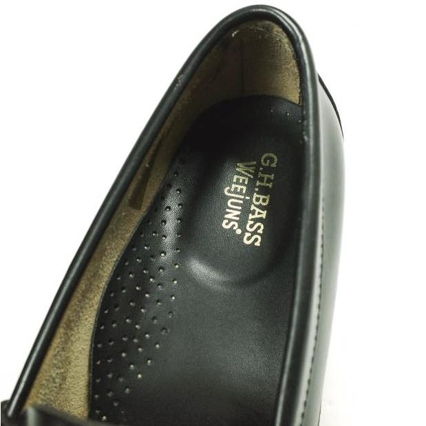 G.H.BASS ジーエイチバス LARSON MOC PENNY ラーソン ペニーローファー BA11010-000 US9.5(27.5cm) BLACK Weejuns コイン 革靴 シューズ |  | 06