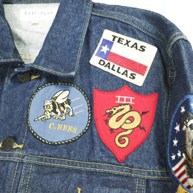 AVIREX アヴィレックス TYPE BLUE TOP GUN DENIM JACKET トップガン デニムジャケット 6112113 L Indigo Gジャン 3rd アウター g23941 |  | 05