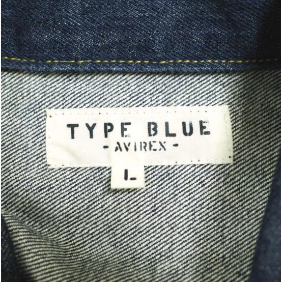 AVIREX アヴィレックス TYPE BLUE TOP GUN DENIM JACKET トップガン