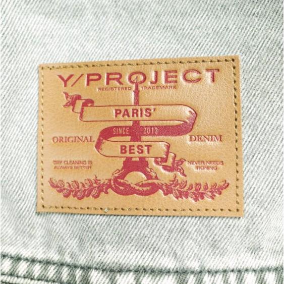 Y/PROJECT ワイプロジェクト 24AW Evergreen Paris' Best Patch Denim Shirt エバーグリーン パリベストパッチ デニムシャツ 207SI002 M |  | 07