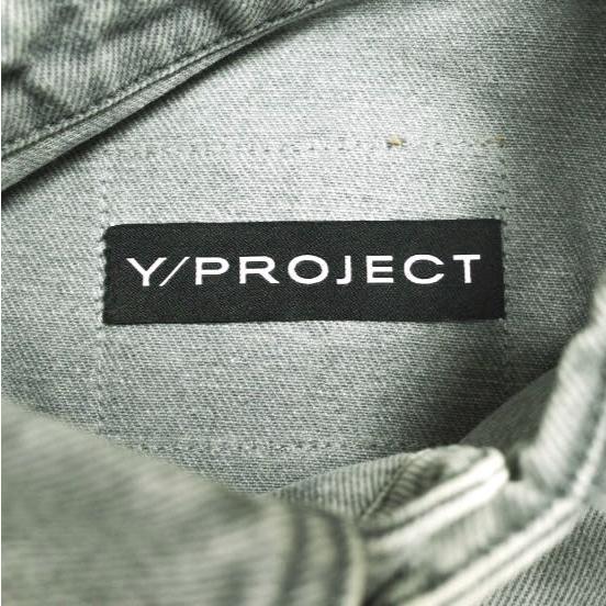 Y/PROJECT ワイプロジェクト 24AW Evergreen Paris' Best Patch Denim Shirt エバーグリーン パリベストパッチ デニムシャツ 207SI002 M |  | 08