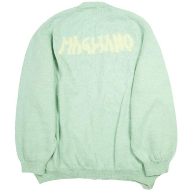MAGLIANO マリアーノ 23AW イタリア製 GRAMPA CARDIGAN グランパカーディガン MAGLIAN023FW-1 M ライトグリーン 定価94,600円 ウール ニット トップス【中古】【MAGLIANO】 MAGLIANO マリアーノ 23AW GRAMPA CARDIGAN グランパカーディガン