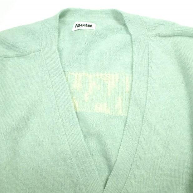 MAGLIANO マリアーノ 23AW イタリア製 GRAMPA CARDIGAN グランパカーディガン MAGLIAN023FW-1 M ライトグリーン 定価94,600円 ウール ニット トップス【中古】【MAGLIANO】 MAGLIANO マリアーノ 23AW GRAMPA CARDIGAN グランパカーディガン