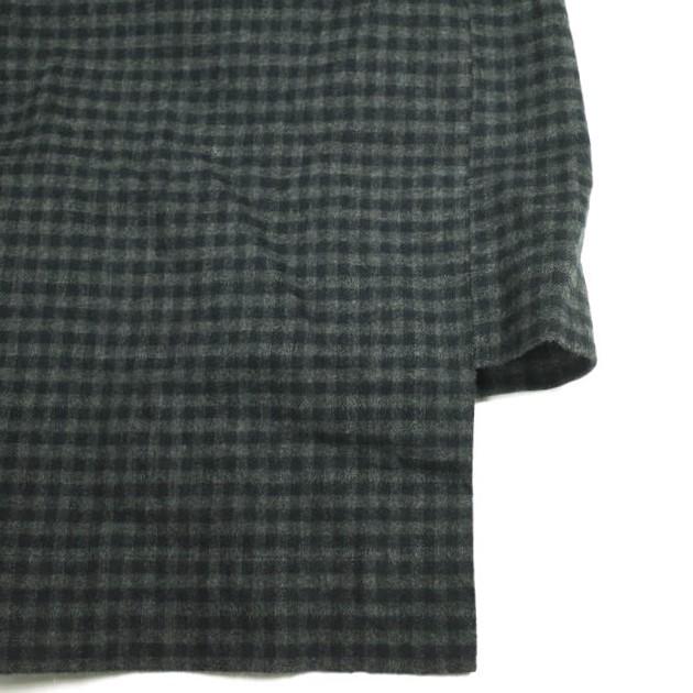 Vivienne Westwood Red Label ヴィヴィアンウエストウッド オーブ刺繍チェックシャツワンピース 17-12-532010 Gray/Navy VWW 左右非対称 |  | 04