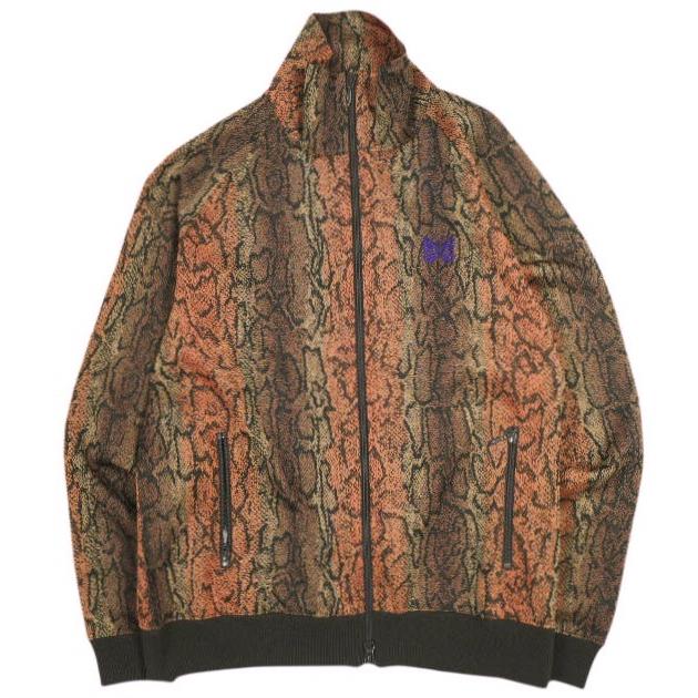 Needles ニードルス 23AW 日本製 TRACK JACKET - POLY JQ. PYTHON