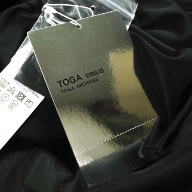新品 TOGA VIRILIS トーガビリリース 24SS 日本製 TRACK JACKET トラックジャケット TV241-JC327 44 BLACK 定価64,900円 ジャージー g23949 |  | 04