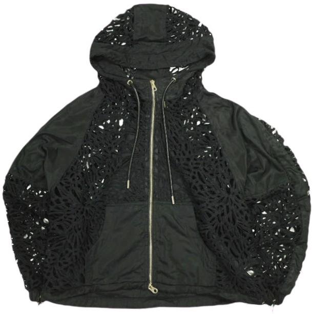 RISLEY リズレー 24SS レースパーカー R2401-RBZ611 Free ブラック フードブルゾン ROYAL FLASH ロイヤルフラッシュ トップス g23950 | 