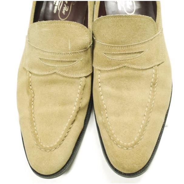 Trading Post トレーディングポスト スエードペニーローファー US8(26cm) ベージュ コイン シューズ g23952 |  | 04
