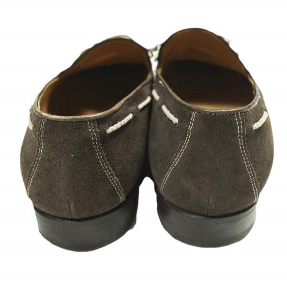 ALMAS x Trading Post アルマス トレーディングポスト 別注 スクエアポインテッドトゥ スエードローファー 1252 41(26cm) Brown シューズ |  | 03