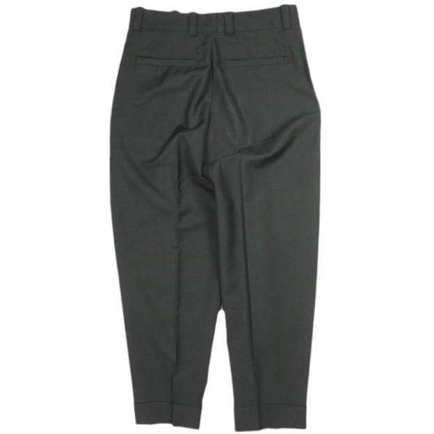 Acne Studios アクネストゥディオズ 1P Tapered Fit Trousers モヘアブレンド1タックトラウザーズ FN-MN-TROU000388 44 BLACK パンツ |  | 01