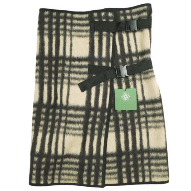 新品 South2 West8 サウスツーウェストエイト S2W8 21AW KILT SKIRT - PE.AC.M.W SILVER PLAID チェックキルトスカート JO776 XS ラップ | 