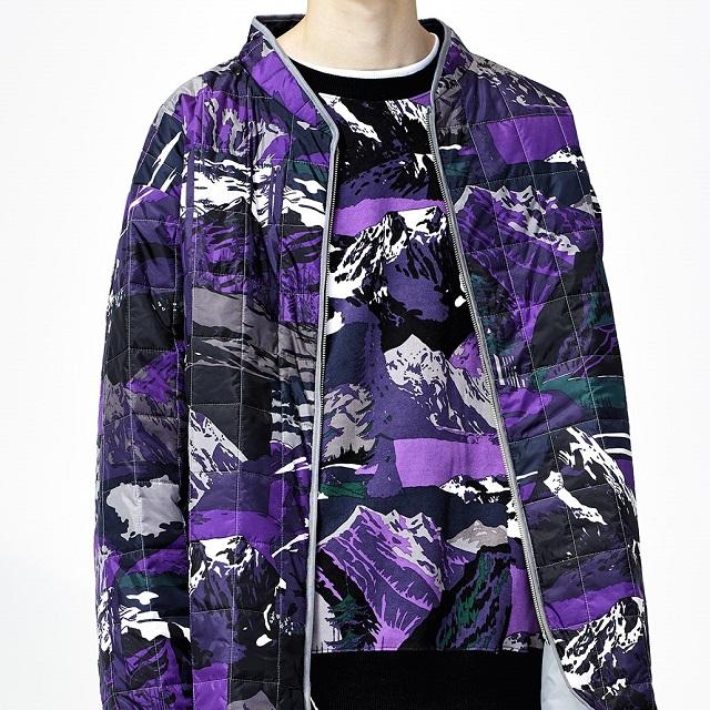 Needles x NOMA t.d. ニードルス ノーマ 22AW 別注 Piping Quilt Jacket - Insulation / Printed パイピングキルトジャケット S LANDSCAPE |  | 02