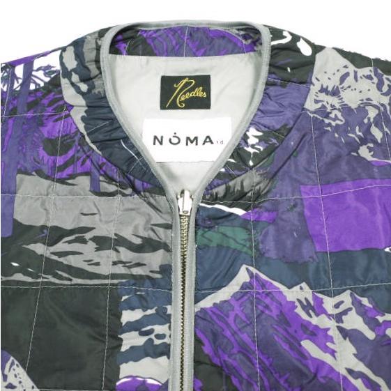 Needles x NOMA t.d. ニードルス ノーマ 22AW 別注 Piping Quilt Jacket - Insulation / Printed パイピングキルトジャケット S LANDSCAPE |  | 03