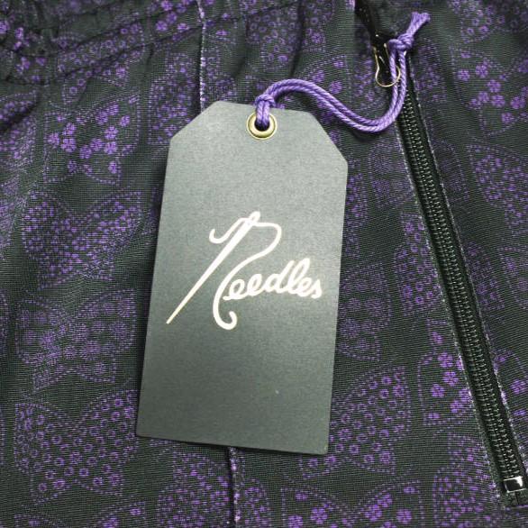 新品 Needles ニードルス Track Pant - Bright Jersey / Print 蝶小