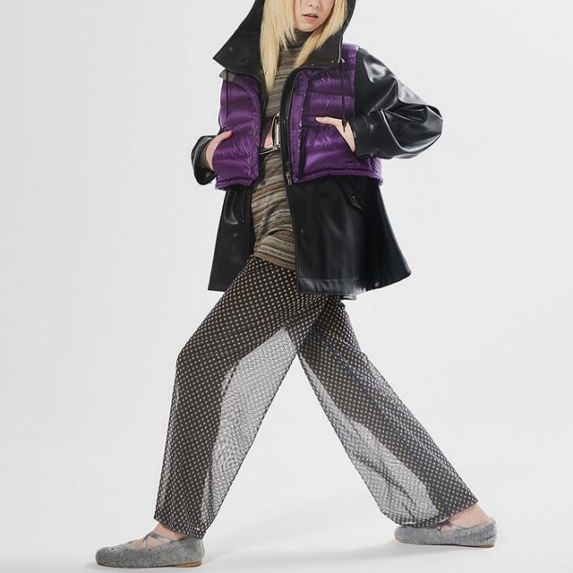 RhodolirioN ロドリリオン 22AW Short Down Vest ショートダウンベスト LN882 ONE SIZE Purple ネペンテス アウター g23972 |  | 02