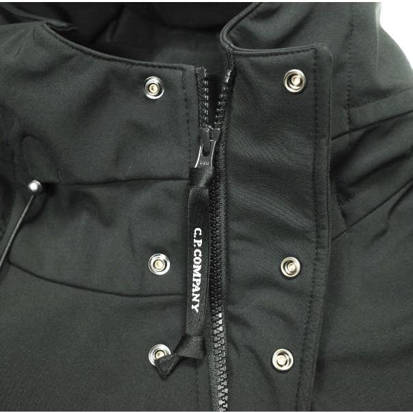 C.P.Company シーピーカンパニー 24AW C.P. Shell-R Hooded Parka Jacket ボンディング加工ソフトシェルモッズコート XL BLK 定価115,500円 |  | 05