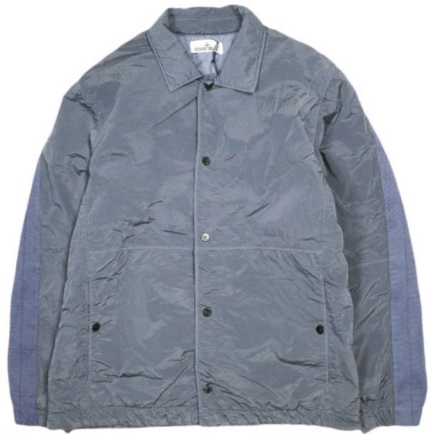 STONE ISLAND ストーンアイランド 24AW NYLON METAL IN ECONYL LIGHT JACKET ナイロンメタル ライトジャケット 8115Q0819 V0046 L MID BLUE | 