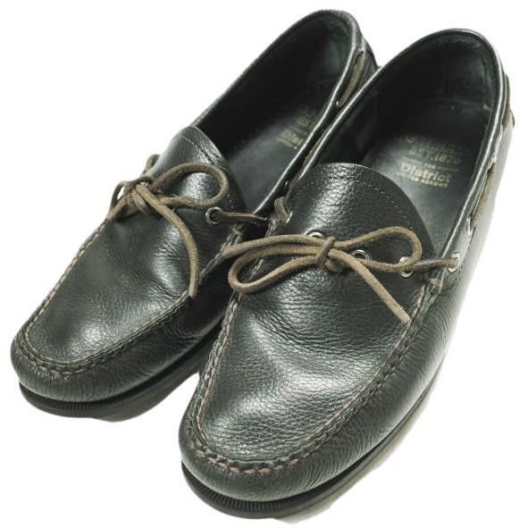 G.H.BASS x District UNITED ARROWS ジーエイチバス ディストリクト 24AW 別注 WEBSTER 1アイレットキャンプモカシン US9(27cm) BLACK | 