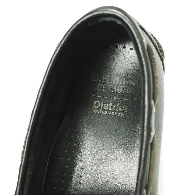 G.H.BASS x District UNITED ARROWS ジーエイチバス ディストリクト 24AW 別注 WEBSTER 1アイレットキャンプモカシン US9(27cm) BLACK |  | 06