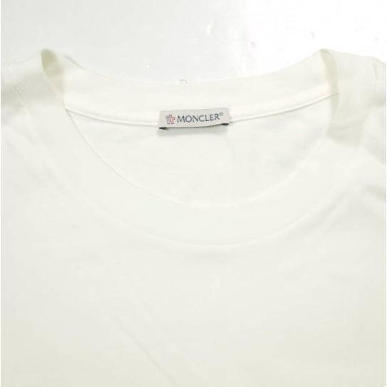 MONCLER モンクレール 23AW レザーエンブレムロゴTシャツ I20918C00051 8390T L WHITE 半袖 トップス g23993 |  | 03