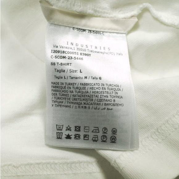 MONCLER モンクレール 23AW レザーエンブレムロゴTシャツ I20918C00051 8390T L WHITE 半袖 トップス g23993 |  | 08