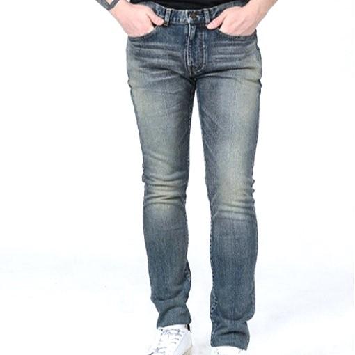 SAINT LAURENT サンローラン 日本製 D02 WHISKERED SKINNY JEANS ヴィンテージ加工スキニーデニムパンツ 527389 YB477 30 Indigo ジーンズ |  | 02