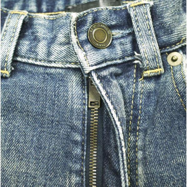 SAINT LAURENT サンローラン 日本製 D02 WHISKERED SKINNY JEANS ヴィンテージ加工スキニーデニムパンツ 527389 YB477 30 Indigo ジーンズ |  | 05