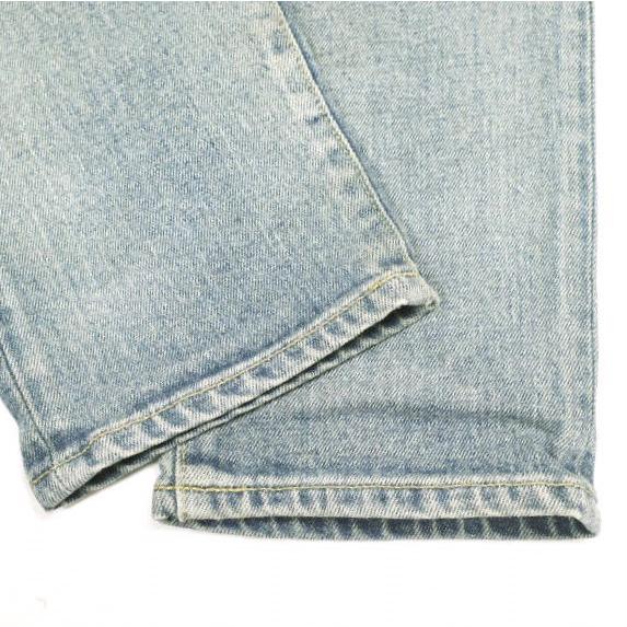 SAINT LAURENT サンローラン 日本製 D02 WHISKERED SKINNY JEANS ヴィンテージ加工スキニーデニムパンツ 527389 YB477 30 Indigo ジーンズ |  | 08