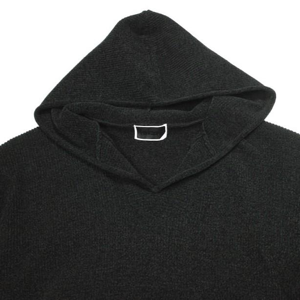 PHINGERIN フィンガリン 25SS CORDY KNIT MEXPARKA コーディーニットメキシカンパーカー PD-251-KN-021 L BLACK プルオーバー トップス |  | 03