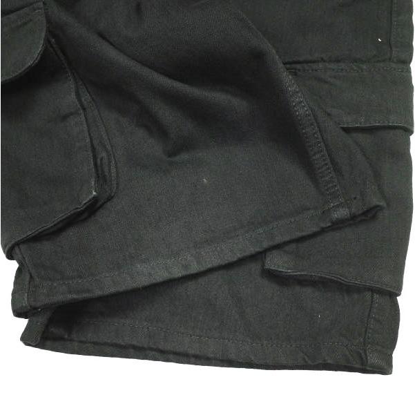ZARA ザラ DENIM CARGO SHORT ブラックデニムカーゴショーツ 4806/418/406 40 BLACK ショートパンツ ボトムス g24026 |  | 05