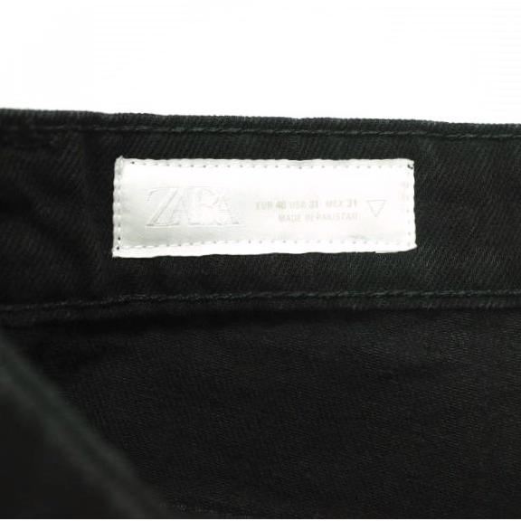 ZARA ザラ DENIM CARGO SHORT ブラックデニムカーゴショーツ 4806/418/406 40 BLACK ショートパンツ ボトムス g24026 |  | 06