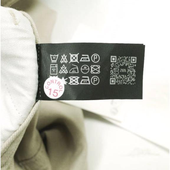 新品 ZARA ザラ THE MELANGE PANT スリムストレッチテーパードパンツ 6861/651/710 40 ベージュ ボトムス g24027 |  | 09